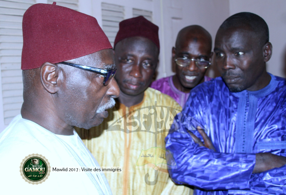 PHOTOS -  Gamou Tivaouane 2017 -La Federation des Tidianes d'Italie recue par le Khalif et son porte-parole