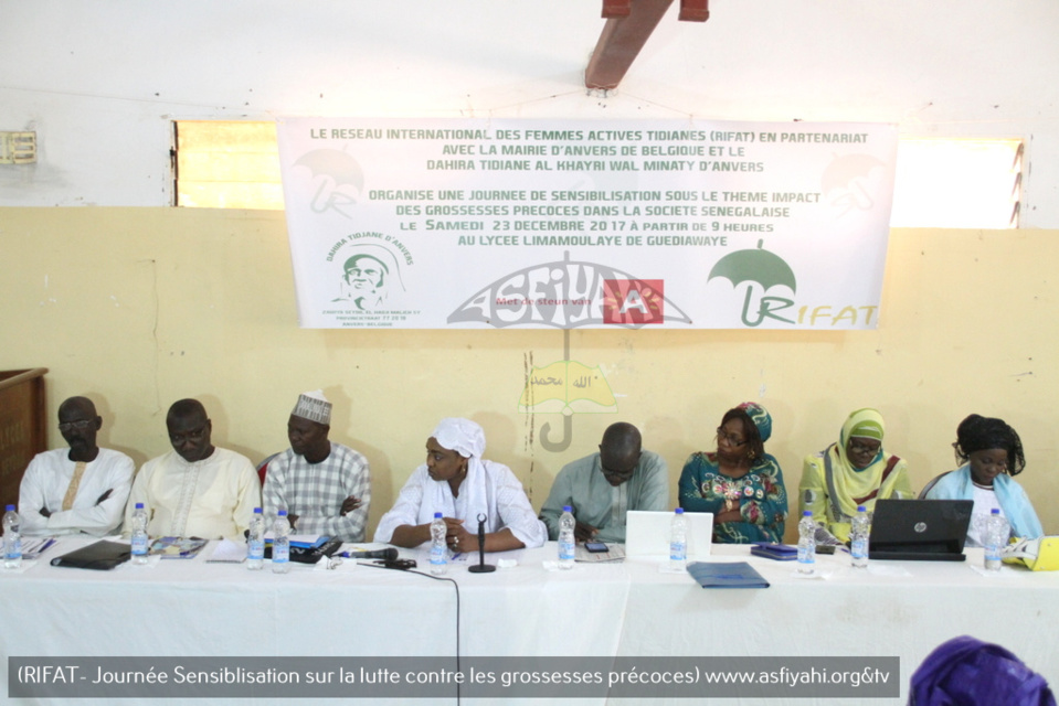 PHOTOS - Les images de la journée de sensibilisation sur les grossesses précoces organisée par le Réseau International des Femmes Actives Tidjanes en partenariat avec le dahira Tidjiane d'Anvers de Belgique