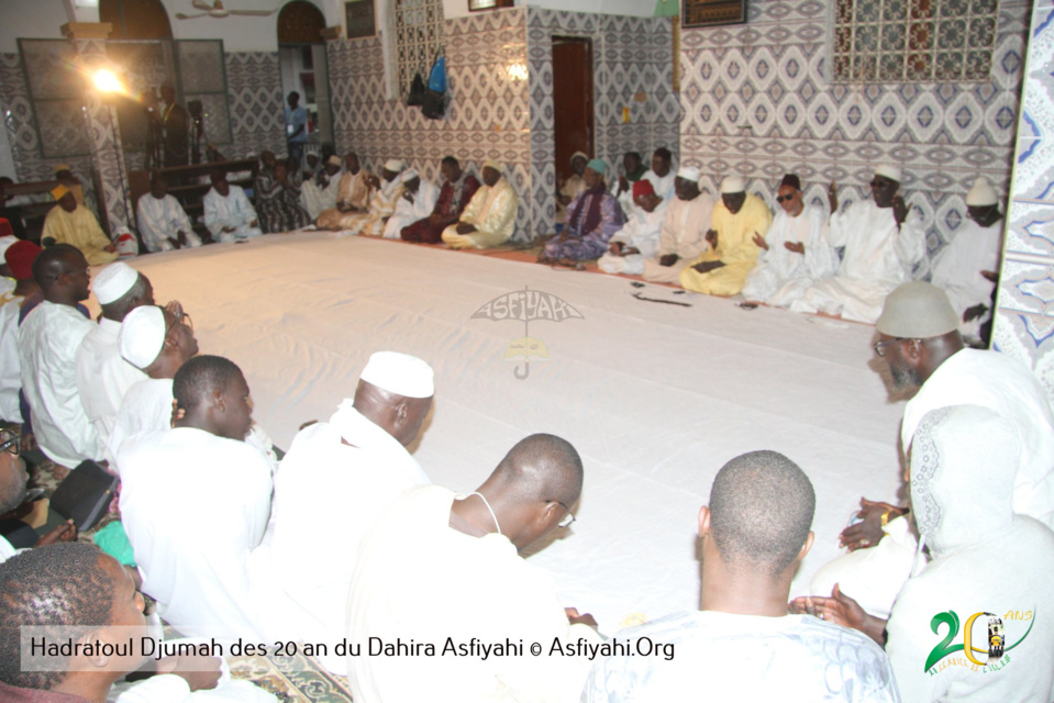 PHOTOS - 20 ans du Dahira Asfiyahi de Dakar Plateau - Les Images du Hadratoul Djumah en prélude à la Conférence du 1er janvier 2018