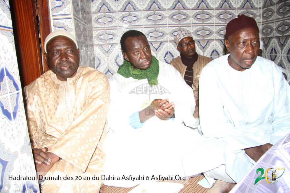 PHOTOS - 20 ans du Dahira Asfiyahi de Dakar Plateau - Les Images du Hadratoul Djumah en prélude à la Conférence du 1er janvier 2018
