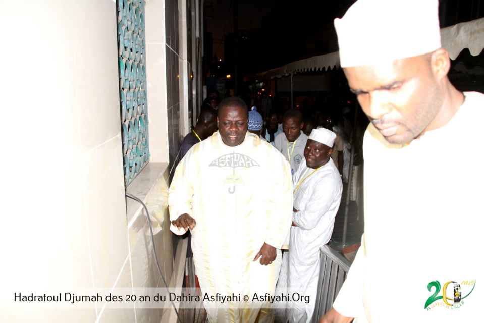 PHOTOS - 20 ans du Dahira Asfiyahi de Dakar Plateau - Les Images du Hadratoul Djumah en prélude à la Conférence du 1er janvier 2018