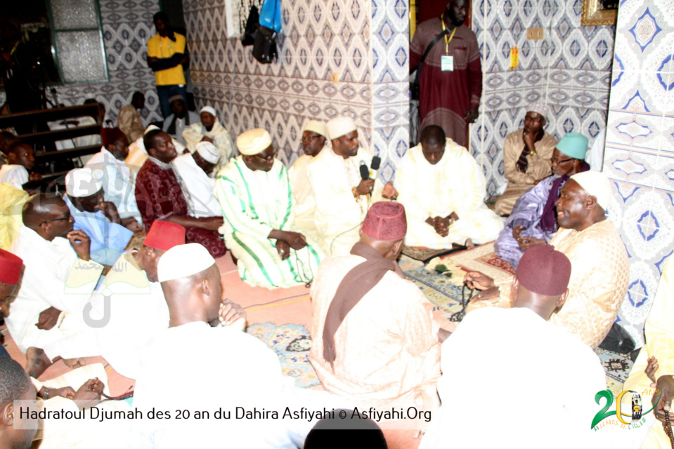 PHOTOS - 20 ans du Dahira Asfiyahi de Dakar Plateau - Les Images du Hadratoul Djumah en prélude à la Conférence du 1er janvier 2018
