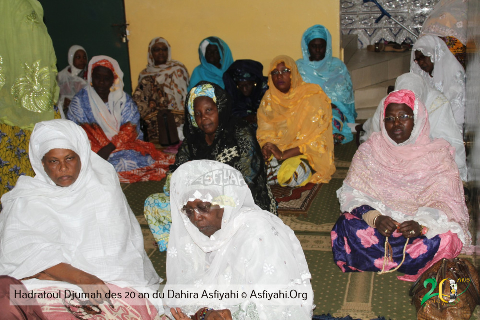 PHOTOS - 20 ans du Dahira Asfiyahi de Dakar Plateau - Les Images du Hadratoul Djumah en prélude à la Conférence du 1er janvier 2018