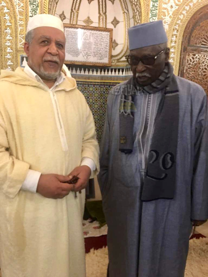 PHOTOS - Arrivé au Maroc du Khalif Général des Tidianes Serigne Babacar Sy Mansour, accompagné de toute la famille de Seydil Hadj Malick Sy (rta)