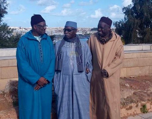 PHOTOS - Arrivé au Maroc du Khalif Général des Tidianes Serigne Babacar Sy Mansour, accompagné de toute la famille de Seydil Hadj Malick Sy (rta)