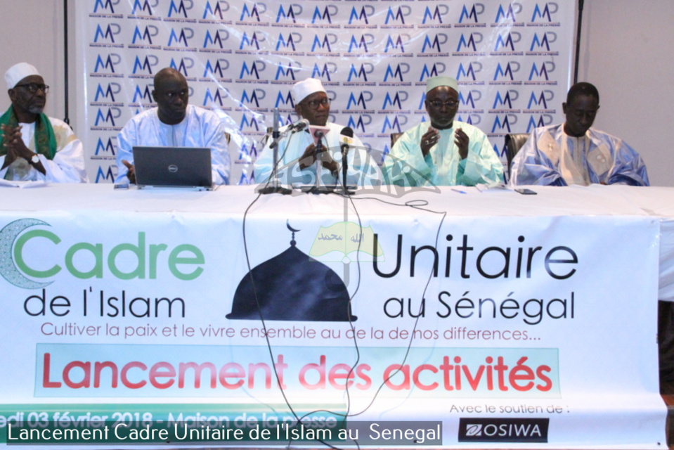 PHOTOS ET VIDEO - Lancement officiel des activités du Cadre Unitaire de l’Islam au Sénégal PHOTOS ET VIDEO - Lancement officiel des activités du Cadre Unitaire de l’Islam au Sénégal
