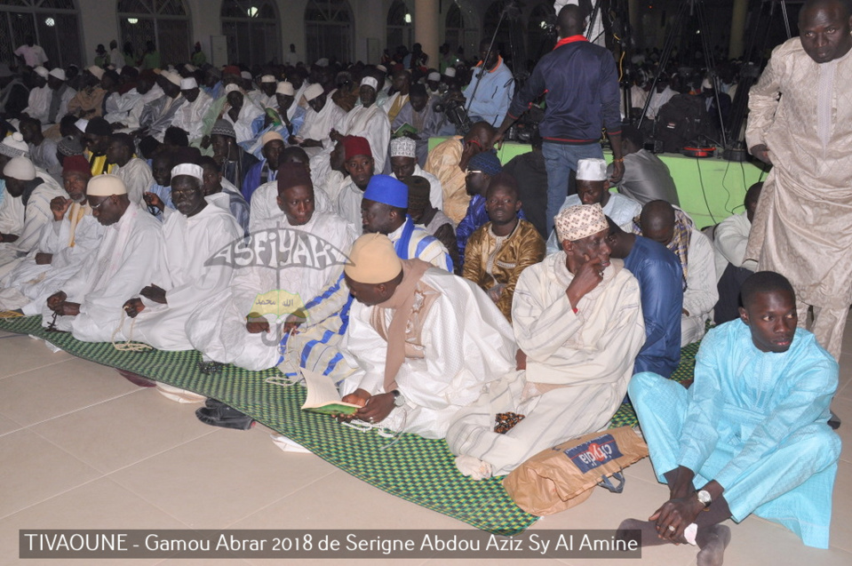PHOTOS - TIVAOUANE - Les Images du Gamou Abrar 2018,de Serigne Abdoul Aziz SY Al Amine (rta), présidé par le Khalif General des Tidianes Serigne Mbaye Sy Mansour et Serigne Pape Malick SY