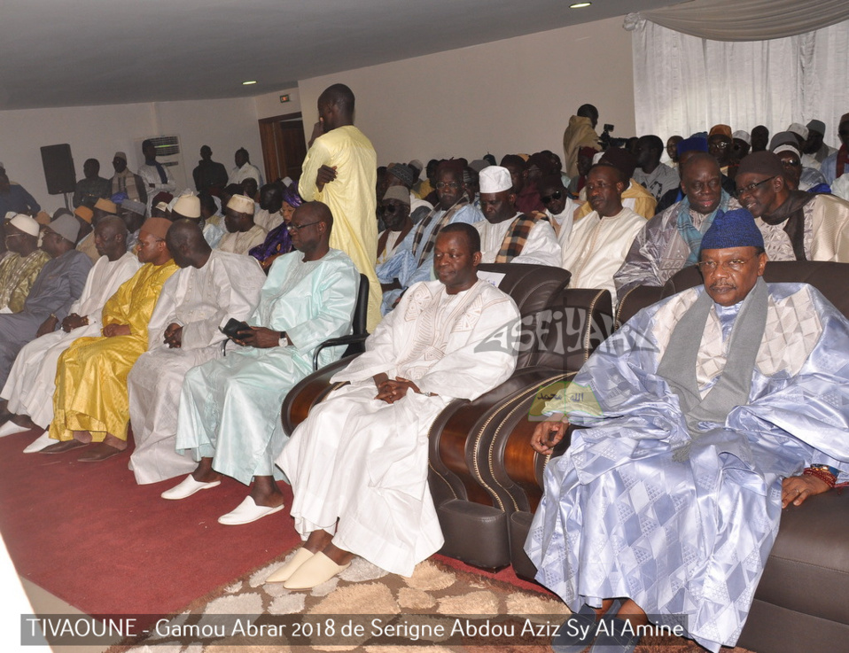 PHOTOS - TIVAOUANE - Les Images du Gamou Abrar 2018,de Serigne Abdoul Aziz SY Al Amine (rta), présidé par le Khalif General des Tidianes Serigne Mbaye Sy Mansour et Serigne Pape Malick SY