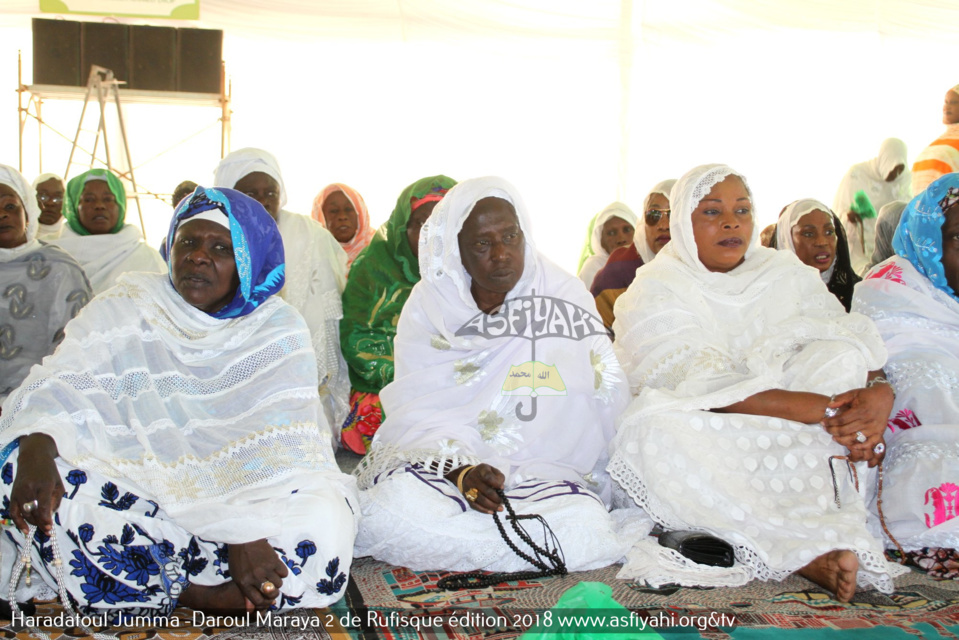 PHOTOS - RUFISQUE - Les images de la Hadratoul Djumah 2018 de l'institut Coranique Daaroul Maraya, sous l'égide du Khalif Cheikh Mouhamadoul Lamine Diop