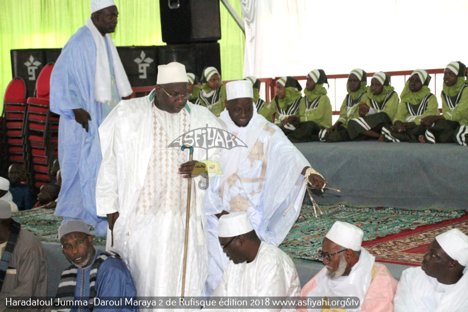 PHOTOS - RUFISQUE - Les images de la Hadratoul Djumah 2018 de l'institut Coranique Daaroul Maraya, sous l'égide du Khalif Cheikh Mouhamadoul Lamine Diop
