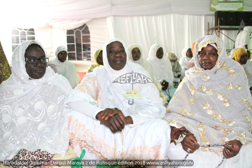 PHOTOS - RUFISQUE - Les images de la Hadratoul Djumah 2018 de l'institut Coranique Daaroul Maraya, sous l'égide du Khalif Cheikh Mouhamadoul Lamine Diop