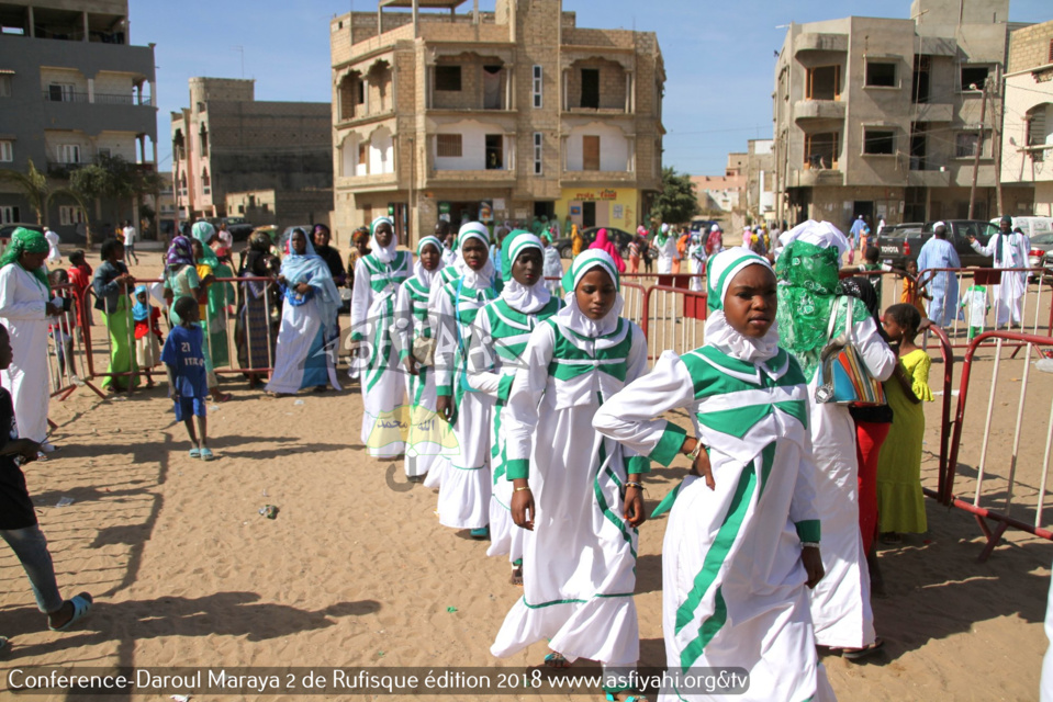 PHOTOS - RUFISQUE - Les images de la Conférence 2018 de l'institut Coranique Daaroul Maraya 2018, sous l'égide du Khalif Cheikh Mouhamadoul Lamine Diop