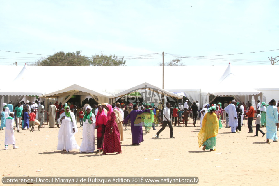 PHOTOS - RUFISQUE - Les images de la Conférence 2018 de l'institut Coranique Daaroul Maraya 2018, sous l'égide du Khalif Cheikh Mouhamadoul Lamine Diop