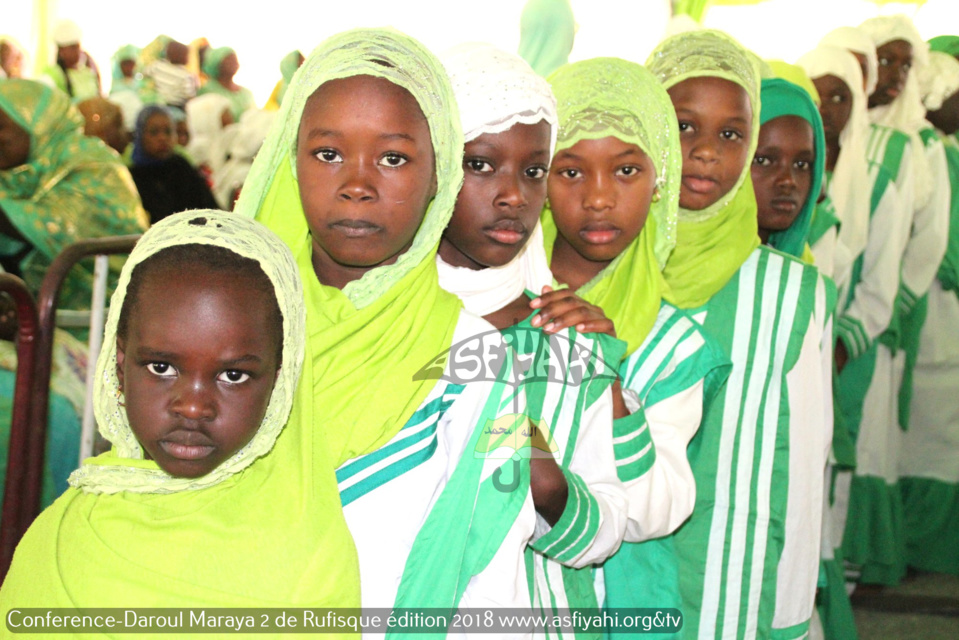 PHOTOS - RUFISQUE - Les images de la Conférence 2018 de l'institut Coranique Daaroul Maraya 2018, sous l'égide du Khalif Cheikh Mouhamadoul Lamine Diop