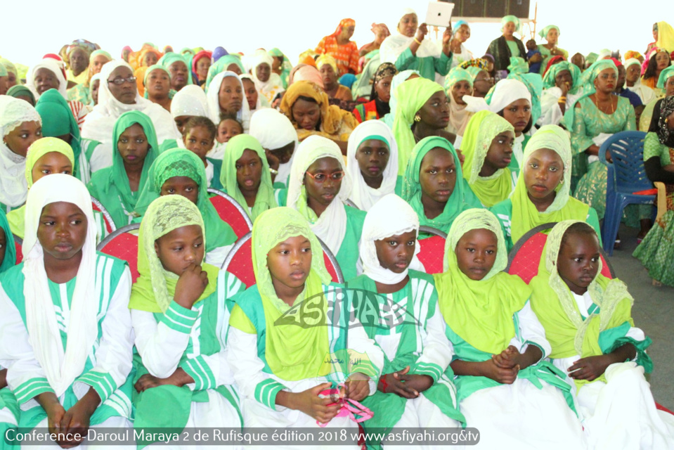 PHOTOS - RUFISQUE - Les images de la Conférence 2018 de l'institut Coranique Daaroul Maraya 2018, sous l'égide du Khalif Cheikh Mouhamadoul Lamine Diop