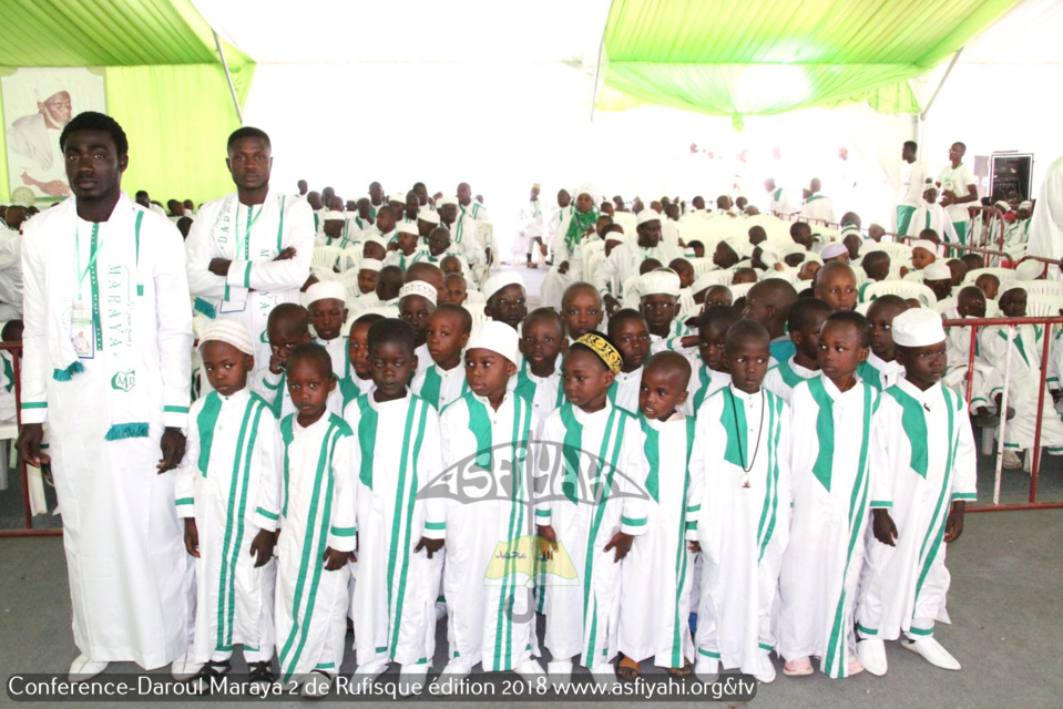 PHOTOS - RUFISQUE - Les images de la Conférence 2018 de l'institut Coranique Daaroul Maraya 2018, sous l'égide du Khalif Cheikh Mouhamadoul Lamine Diop