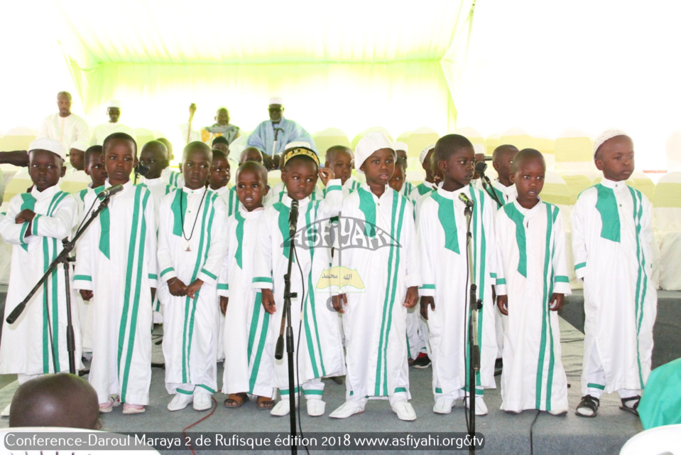PHOTOS - RUFISQUE - Les images de la Conférence 2018 de l'institut Coranique Daaroul Maraya 2018, sous l'égide du Khalif Cheikh Mouhamadoul Lamine Diop