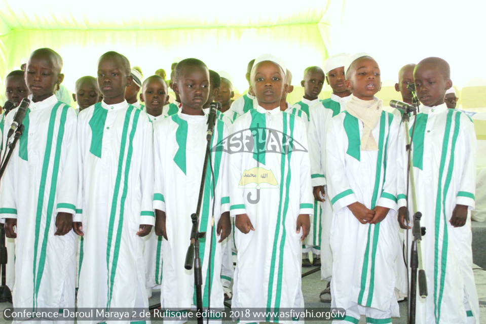 PHOTOS - RUFISQUE - Les images de la Conférence 2018 de l'institut Coranique Daaroul Maraya 2018, sous l'égide du Khalif Cheikh Mouhamadoul Lamine Diop