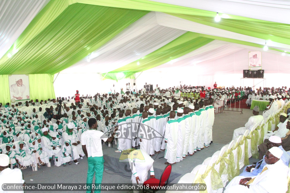 PHOTOS - RUFISQUE - Les images de la Conférence 2018 de l'institut Coranique Daaroul Maraya 2018, sous l'égide du Khalif Cheikh Mouhamadoul Lamine Diop