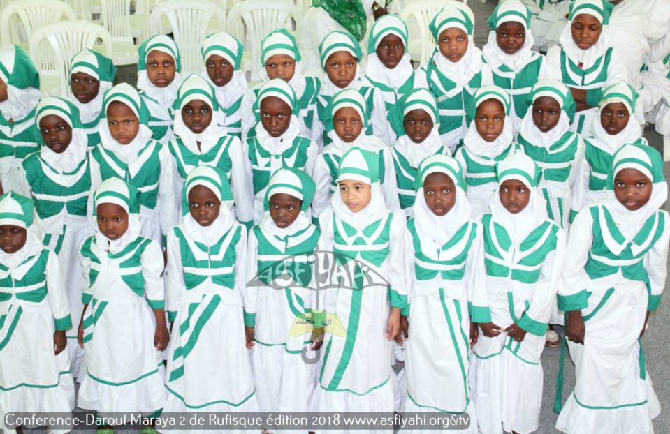 PHOTOS - RUFISQUE - Les images de la Conférence 2018 de l'institut Coranique Daaroul Maraya 2018, sous l'égide du Khalif Cheikh Mouhamadoul Lamine Diop