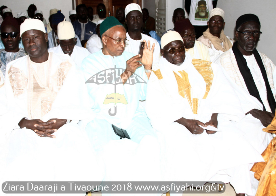 PHOTOS - TIVAOUANE - Les Images de la Ziarra Daara Ji du Dahiratoul Mountadibina de Serigne Mansour Sy Borom Daara Ji (rta)
