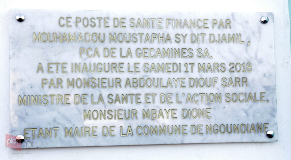 PHOTOS - RSE : Djamil SY, fils de Serigne Mansour Sy Borom Daara Ji, offre un centre de Santé « Clé en Main » à la Commune de Ngoudiane PHOTOS - RSE : Djamil SY, fils de Serigne Mansour Sy Borom Daara Ji, offre un centre de Santé « Clé en Main » à la Commune de Ngoudiane