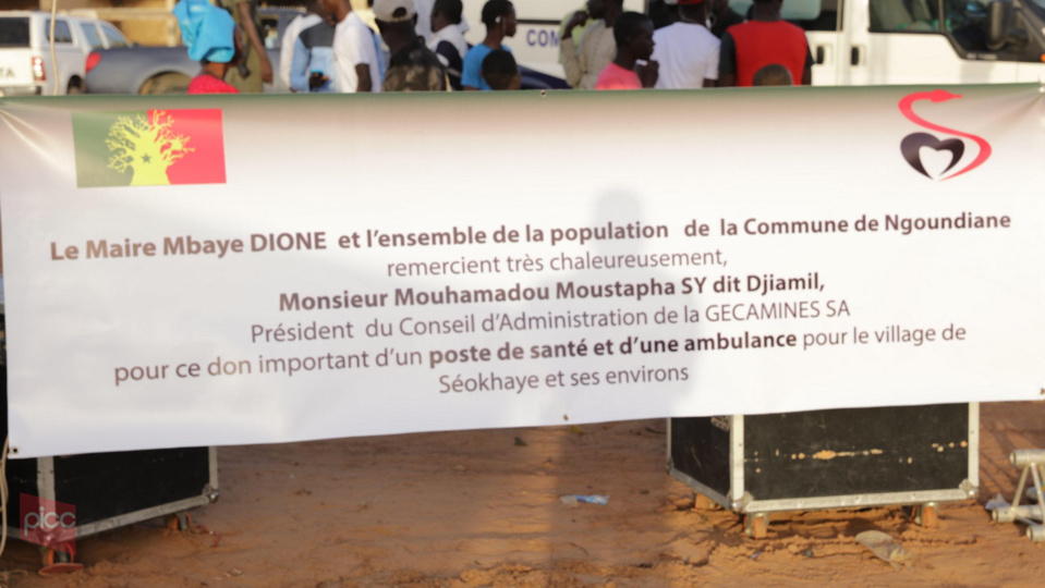 PHOTOS - RSE : Djamil SY, fils de Serigne Mansour Sy Borom Daara Ji, offre un centre de Santé « Clé en Main » à la Commune de Ngoudiane PHOTOS - RSE : Djamil SY, fils de Serigne Mansour Sy Borom Daara Ji, offre un centre de Santé « Clé en Main » à la Commune de Ngoudiane