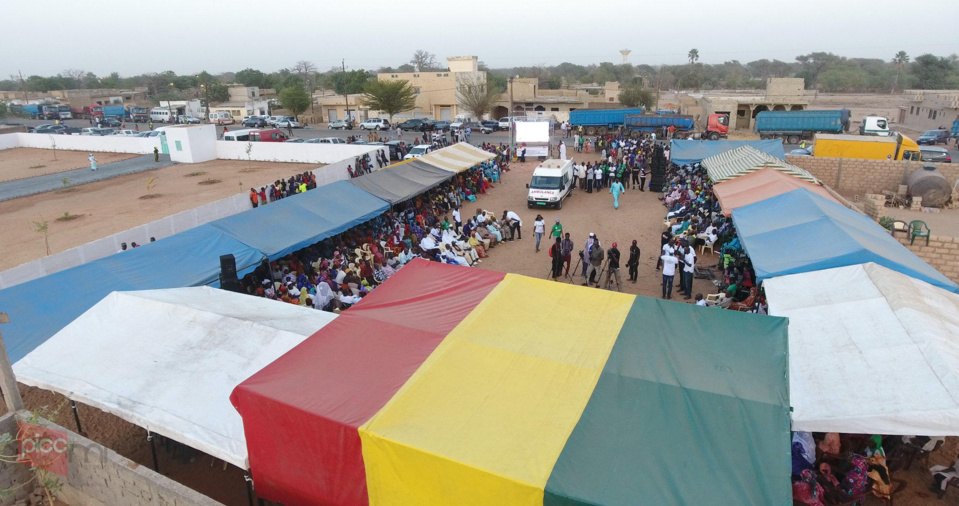 PHOTOS - RSE : Djamil SY, fils de Serigne Mansour Sy Borom Daara Ji, offre un centre de Santé « Clé en Main » à la Commune de Ngoudiane