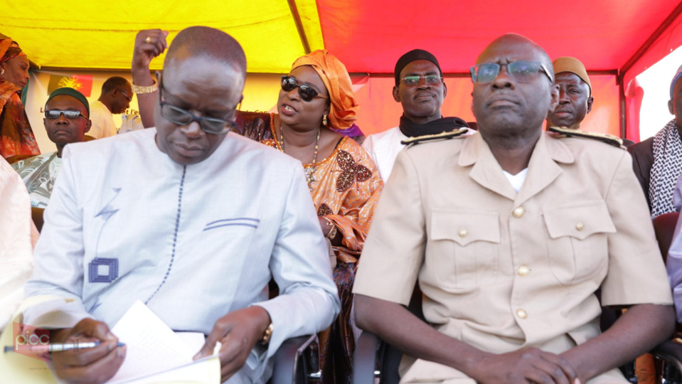 PHOTOS - RSE : Djamil SY, fils de Serigne Mansour Sy Borom Daara Ji, offre un centre de Santé « Clé en Main » à la Commune de Ngoudiane