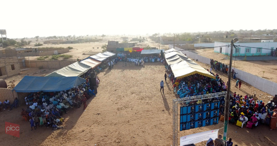 PHOTOS - RSE : Djamil SY, fils de Serigne Mansour Sy Borom Daara Ji, offre un centre de Santé « Clé en Main » à la Commune de Ngoudiane