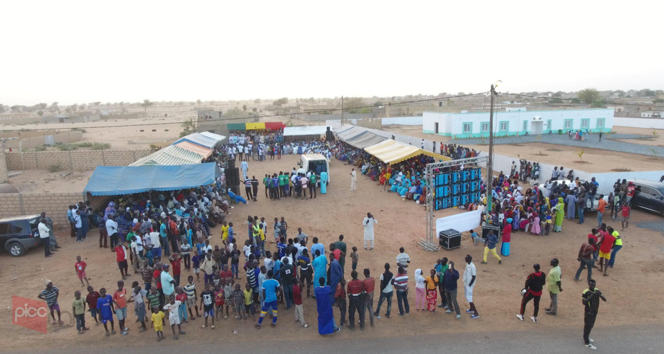 PHOTOS - RSE : Djamil SY, fils de Serigne Mansour Sy Borom Daara Ji, offre un centre de Santé « Clé en Main » à la Commune de Ngoudiane