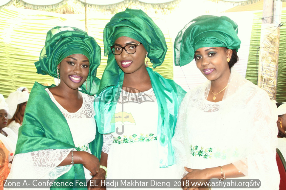 Zone A - Les Images de la Conférence de la famille de Feu Imam El Hadji Makhtar Dieng, édition 2018