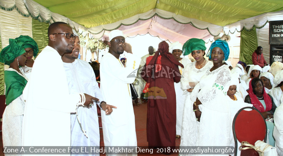 Zone A - Les Images de la Conférence de la famille de Feu Imam El Hadji Makhtar Dieng, édition 2018