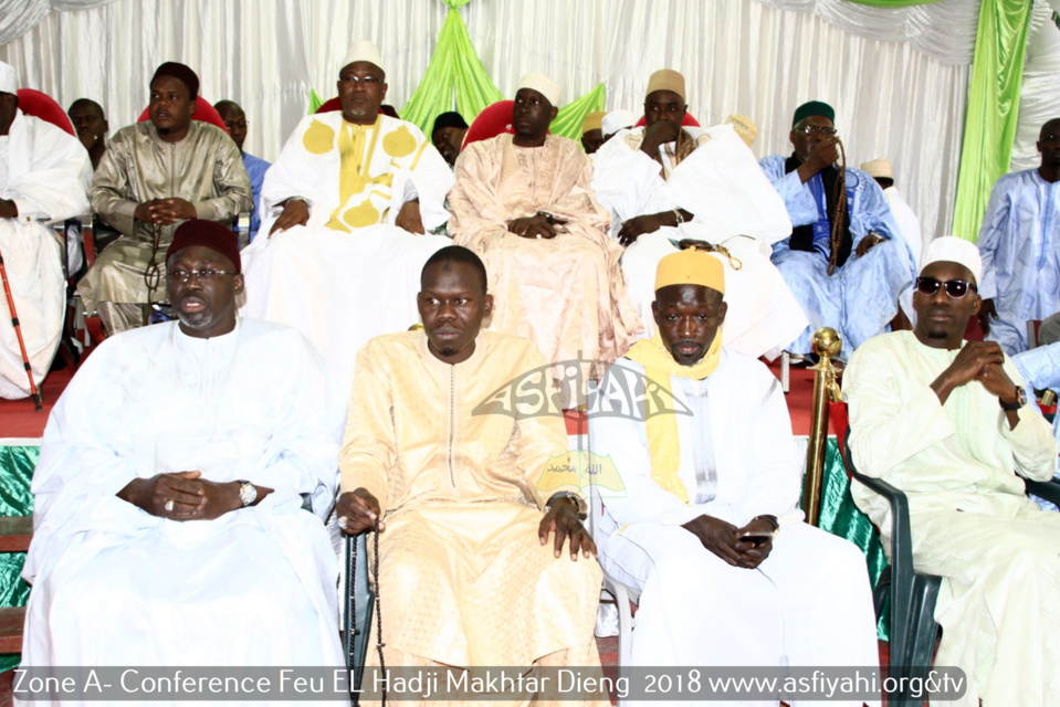 Zone A - Les Images de la Conférence de la famille de Feu Imam El Hadji Makhtar Dieng, édition 2018