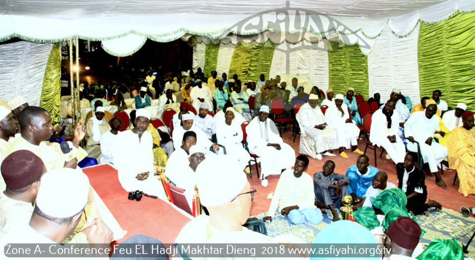 Zone A - Les Images de la Conférence de la famille de Feu Imam El Hadji Makhtar Dieng, édition 2018