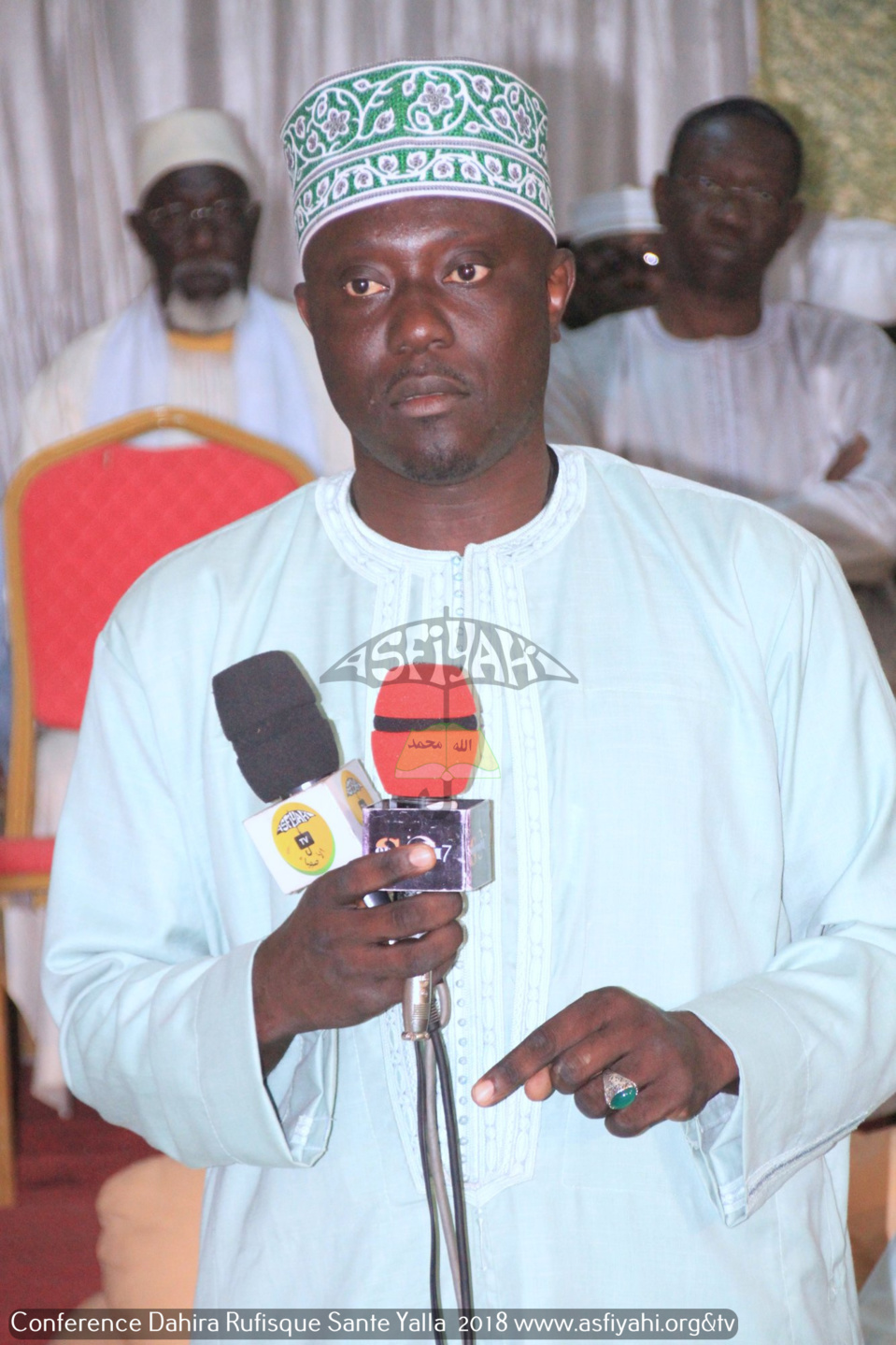 PHOTOS - RUFISQUE -  LES images de la Conférence du Dahira Wahtassimouna (..) Samedi 24 Mars 2018 à Rufisque Sante Yalla