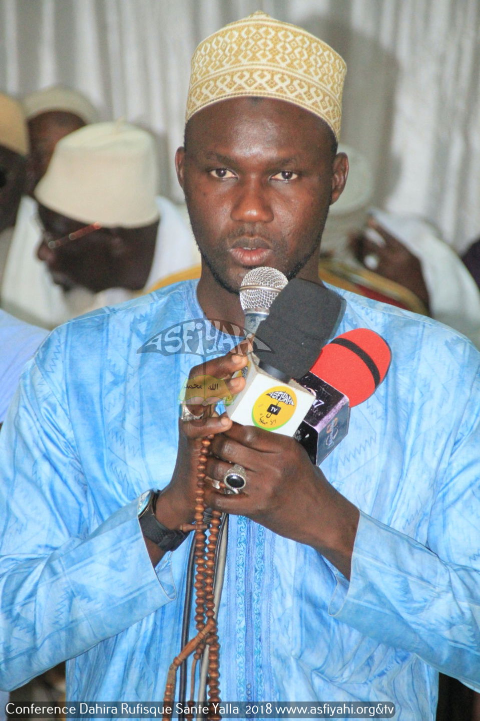 PHOTOS - RUFISQUE -  LES images de la Conférence du Dahira Wahtassimouna (..) Samedi 24 Mars 2018 à Rufisque Sante Yalla