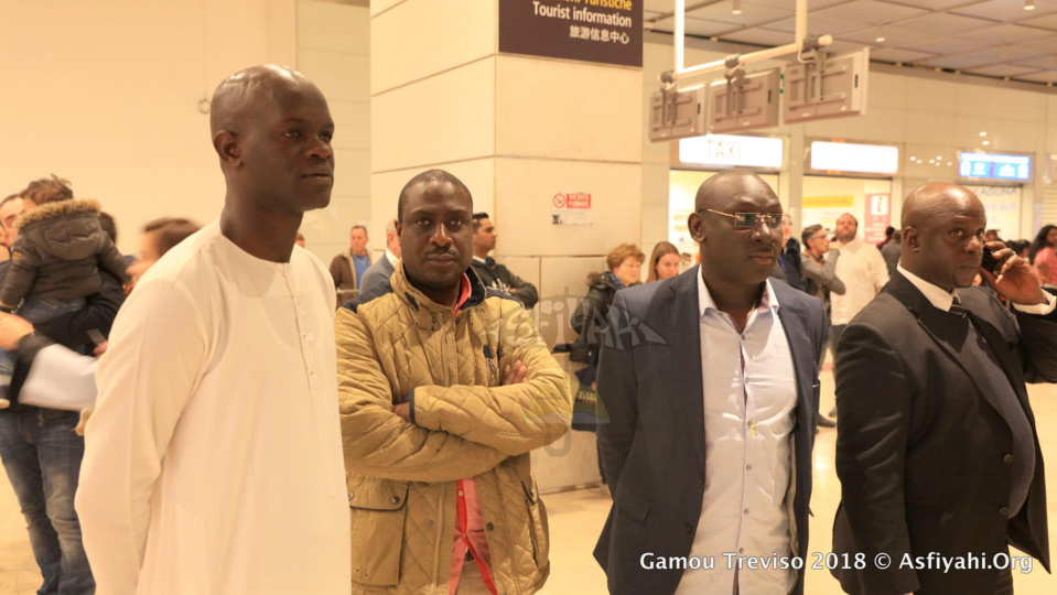 PHOTOS - GAMOU TREVISO 2018 - La délégation Gouvernementale conduite par le ministre Oumar Gueye reçue par Serigne Mansour SY Djamil et la Dahira Mouhtasimine