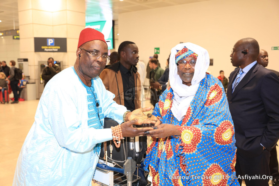 PHOTOS - GAMOU TREVISO 2018 - La délégation Gouvernementale conduite par le ministre Oumar Gueye reçue par Serigne Mansour SY Djamil et la Dahira Mouhtasimine