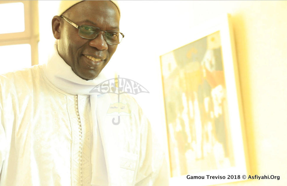 PHOTOS - GAMOU TREVISO 2018 - La délégation Gouvernementale conduite par le ministre Oumar Gueye reçue par Serigne Mansour SY Djamil et la Dahira Mouhtasimine