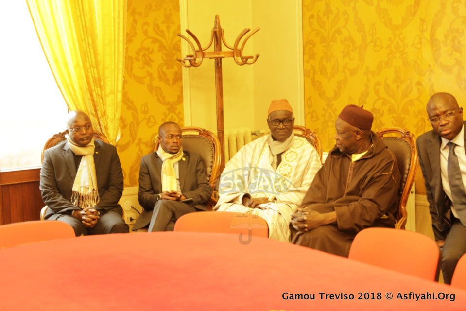 PHOTOS - GAMOU TREVISO 2018 - Les délégations officielles rencontrent le maire de la ville de Conegliano