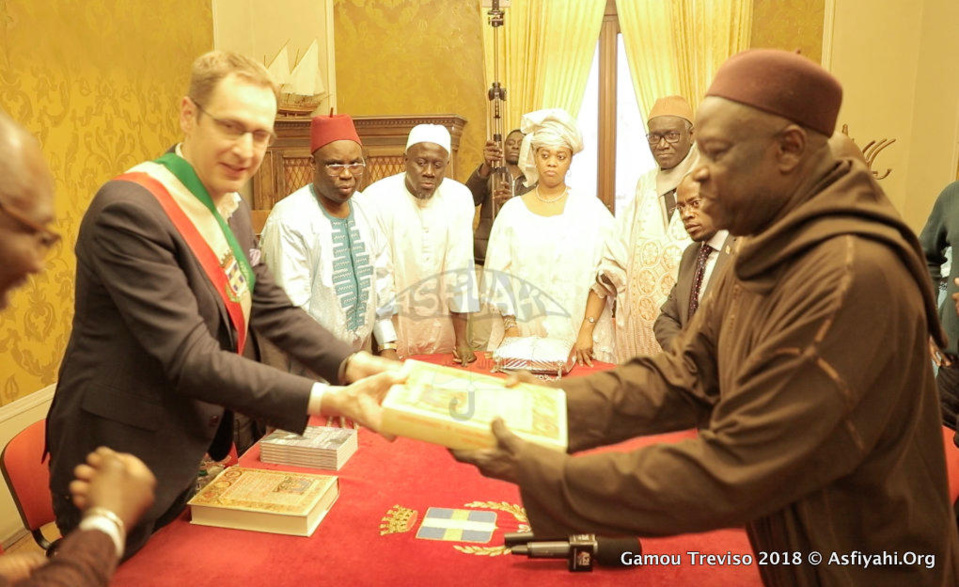 PHOTOS - GAMOU TREVISO 2018 - Les délégations officielles rencontrent le maire de la ville de Conegliano