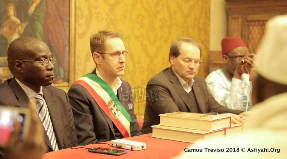 PHOTOS - GAMOU TREVISO 2018 - Les délégations officielles rencontrent le maire de la ville de Conegliano PHOTOS - GAMOU TREVISO 2018 - Les délégations officielles rencontrent le maire de la ville de Conegliano