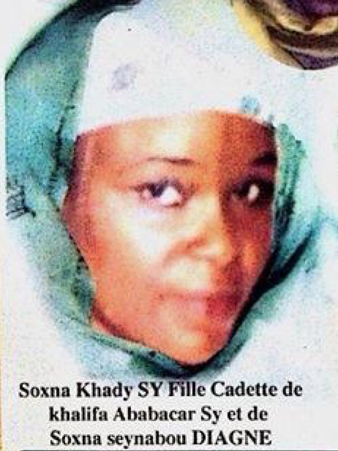 SOUVENIR - Sokhna Khady Sy Ibn Seydi Khalifa Ababacar Sy:Grenier de Valeurs et de Vertus (9 Avril 1996- 9 Avril 2018) SOUVENIR - Sokhna Khady Sy Ibn Seydi Khalifa Ababacar Sy:Grenier de Valeurs et de Vertus (9 Avril 1996- 9 Avril 2018)