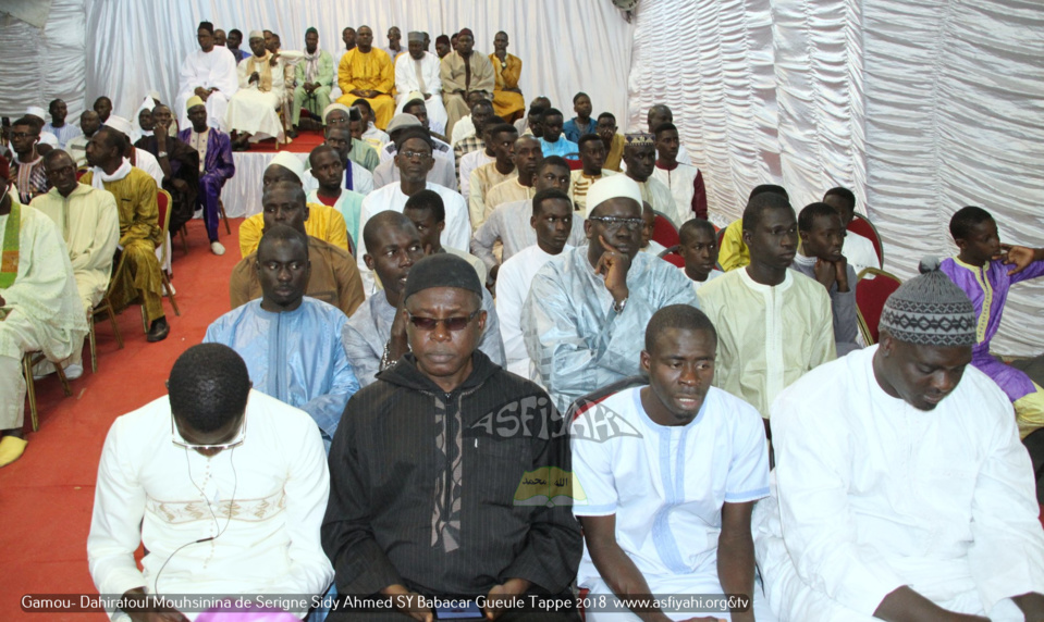 PHOTOS - Les Images du Gamou du Dahiratoul Mouhsinina de la Gueule Tappe, de Serigne Sidy Ahmed SY Babacar 