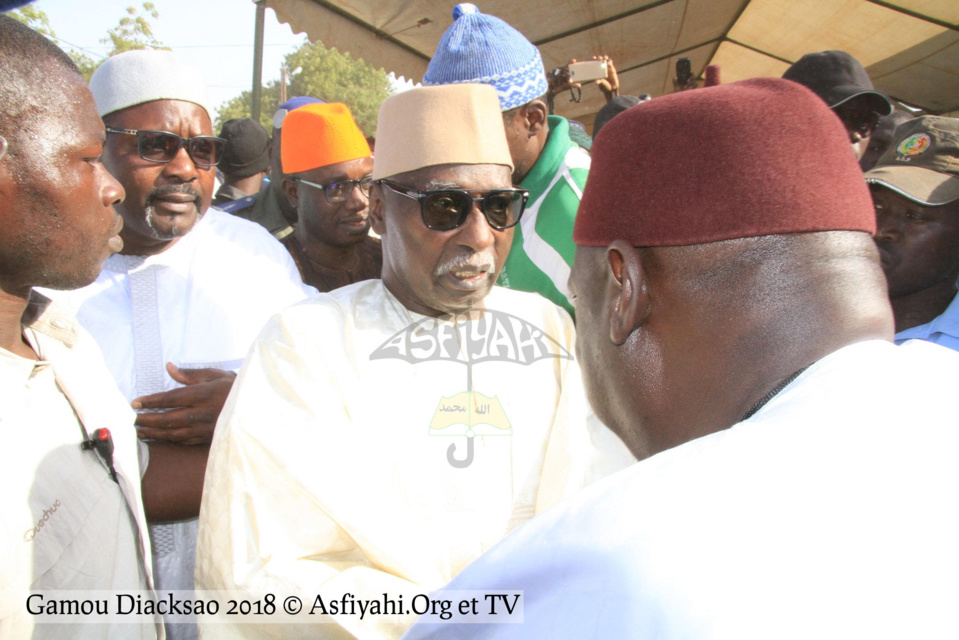 PHOTOS - GAMOU DIACKSAO 2018 - Les Images de la Cérémonie officielle, présidée par Serigne Mbaye Sy Mansour, Khalif General des Tidianes, ce Samedi 21 Avril 2018  