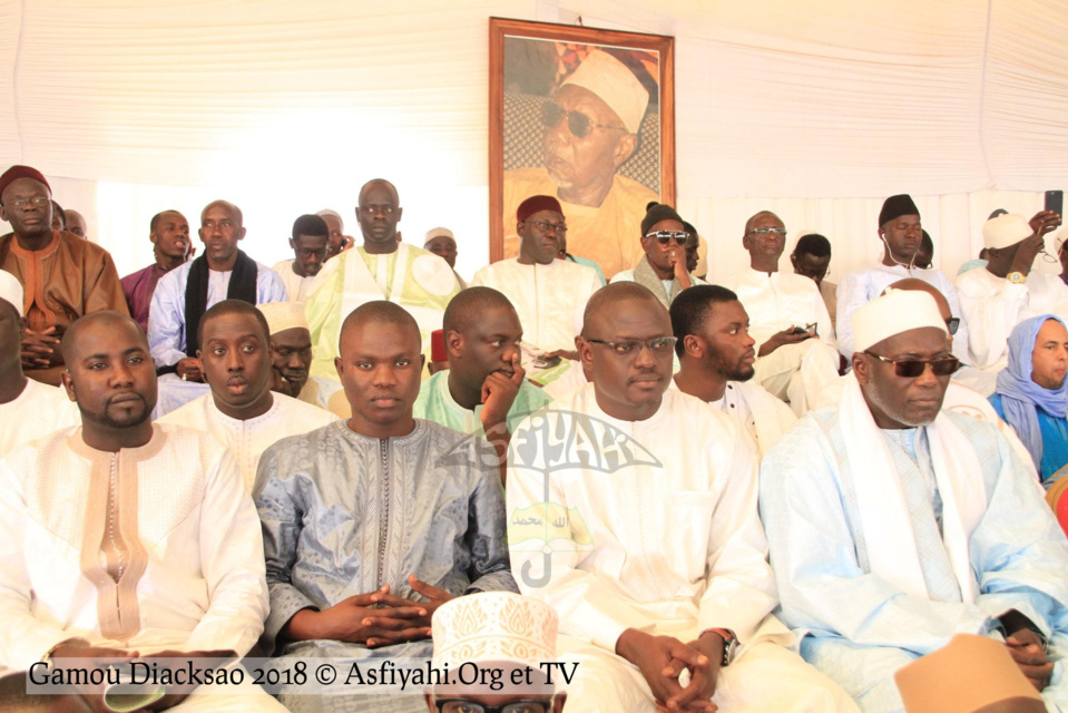 PHOTOS - GAMOU DIACKSAO 2018 - Les Images de la Cérémonie officielle, présidée par Serigne Mbaye Sy Mansour, Khalif General des Tidianes, ce Samedi 21 Avril 2018  