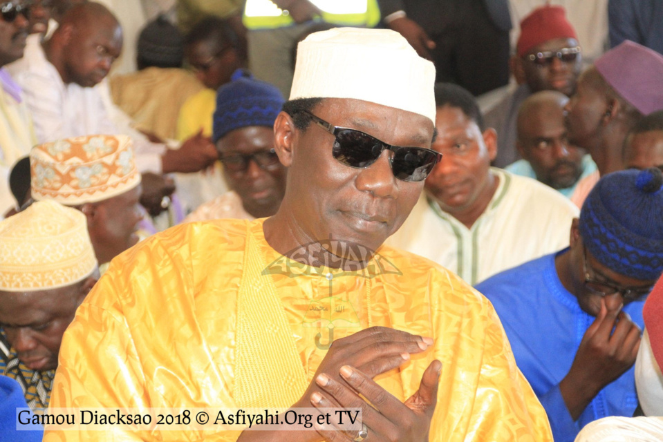 PHOTOS - GAMOU DIACKSAO 2018 - Les Images de la Cérémonie officielle, présidée par Serigne Mbaye Sy Mansour, Khalif General des Tidianes, ce Samedi 21 Avril 2018  