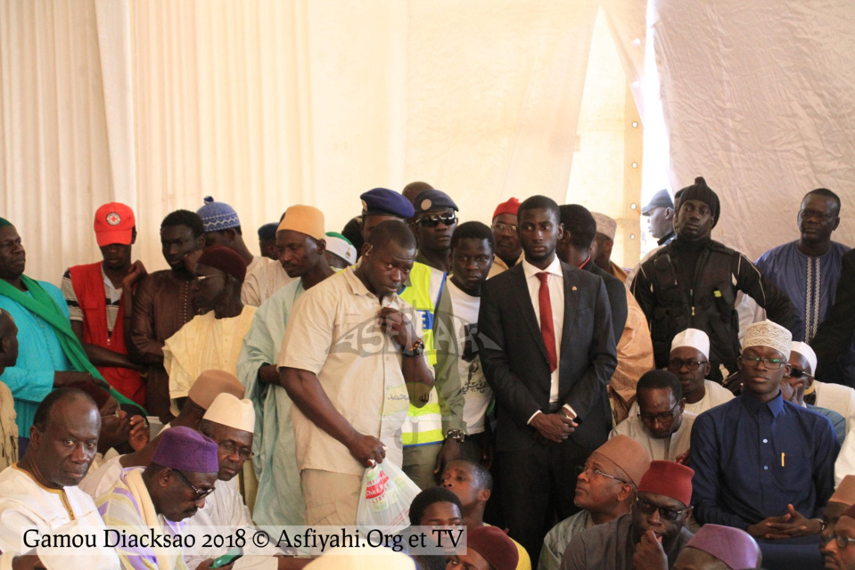 PHOTOS - GAMOU DIACKSAO 2018 - Les Images de la Cérémonie officielle, présidée par Serigne Mbaye Sy Mansour, Khalif General des Tidianes, ce Samedi 21 Avril 2018  