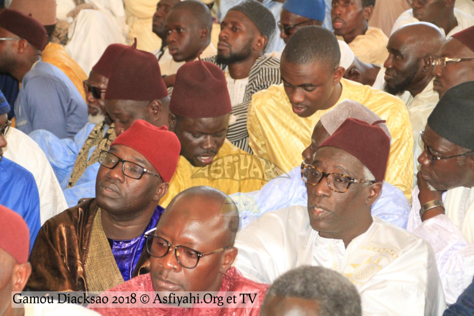 PHOTOS - GAMOU DIACKSAO 2018 - Les Images de la Cérémonie officielle, présidée par Serigne Mbaye Sy Mansour, Khalif General des Tidianes, ce Samedi 21 Avril 2018  